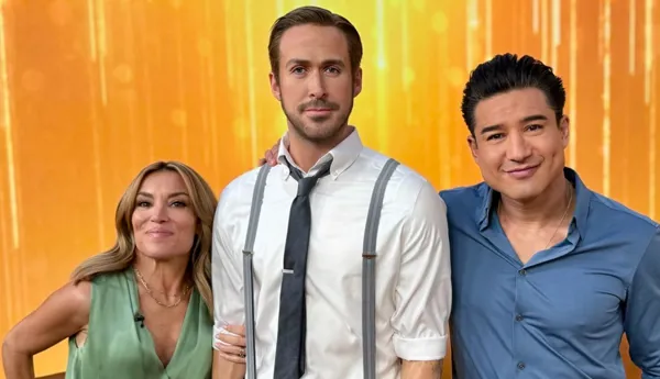 Ryan Gosling wax figure debuts on Access Daily