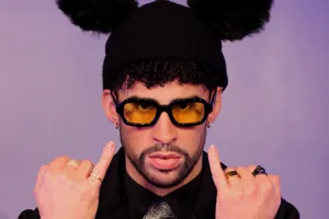 New Bad Bunny Wax Figure at Madame Tussauds Hollywood